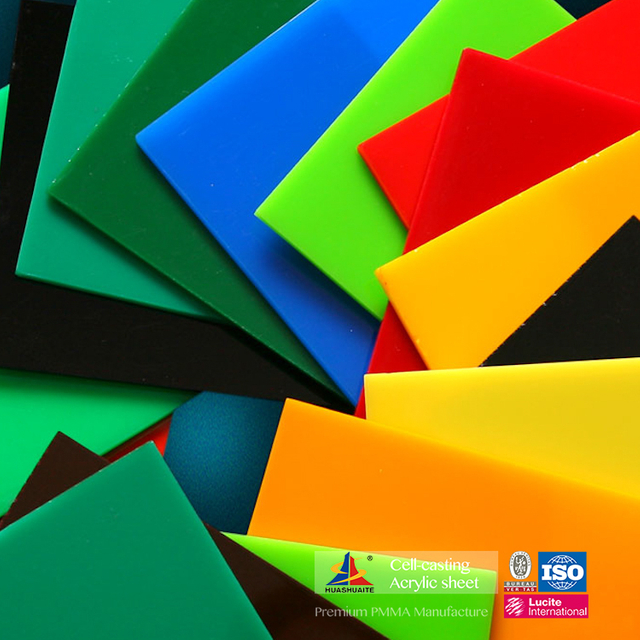 Цветной литой акриловый лист Непрозрачный 