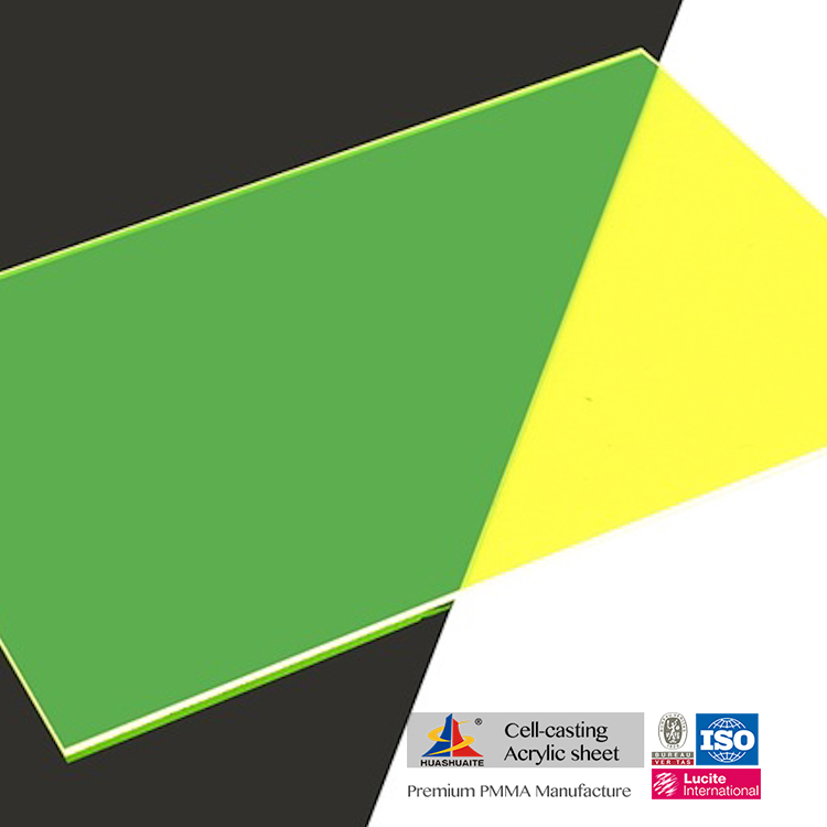 Цветной литой акриловый лист Прозрачный лист из плексигласа