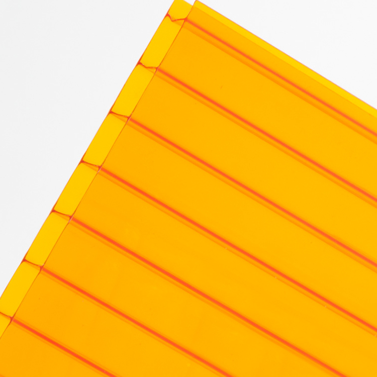 Оптовая продажа однотонных полых листов из тонкого поликарбоната из поликарбоната