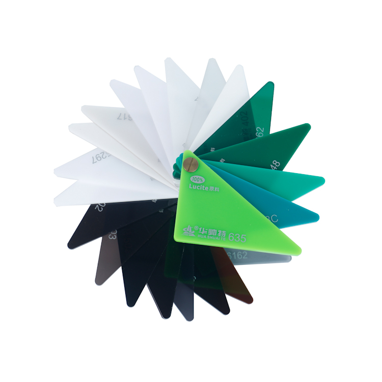 HUASHUAITE 3 мм 5 мм прозрачный цветной литой и экструдированный пластиковый акриловый лист из ПММА