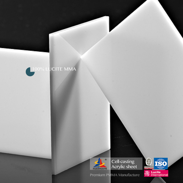 Белый литой акриловый лист опал / белый непрозрачный лист ПММА